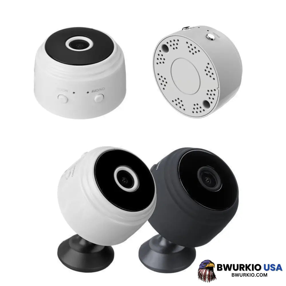 1080P Magnetic Wifi Mini Camera Black Smart Home