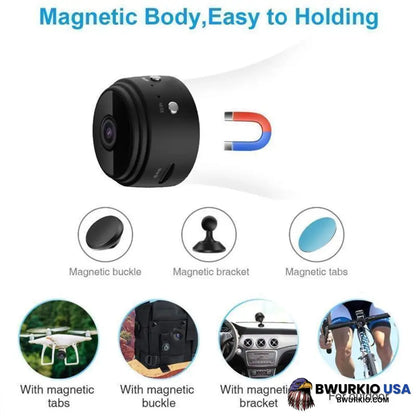 1080P Magnetic Wifi Mini Camera Smart Home