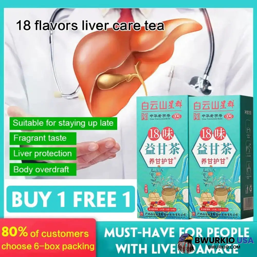 18 Flavors Liver Care Tea