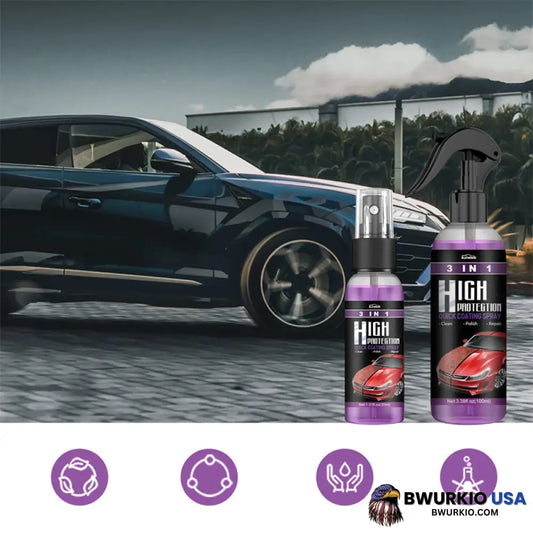 3 In 1 High Protection Quick Car Coating Spray