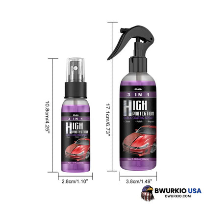 3 In 1 High Protection Quick Car Coating Spray