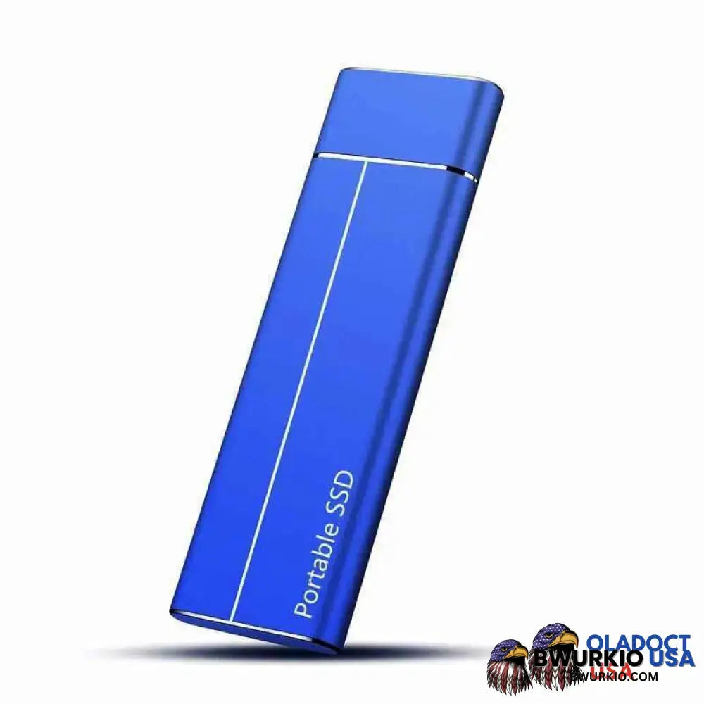 30Tb/16Tb/8Tb/4Tb/2Tb/1Tb High Speed External Ssd Blue / 500Gb