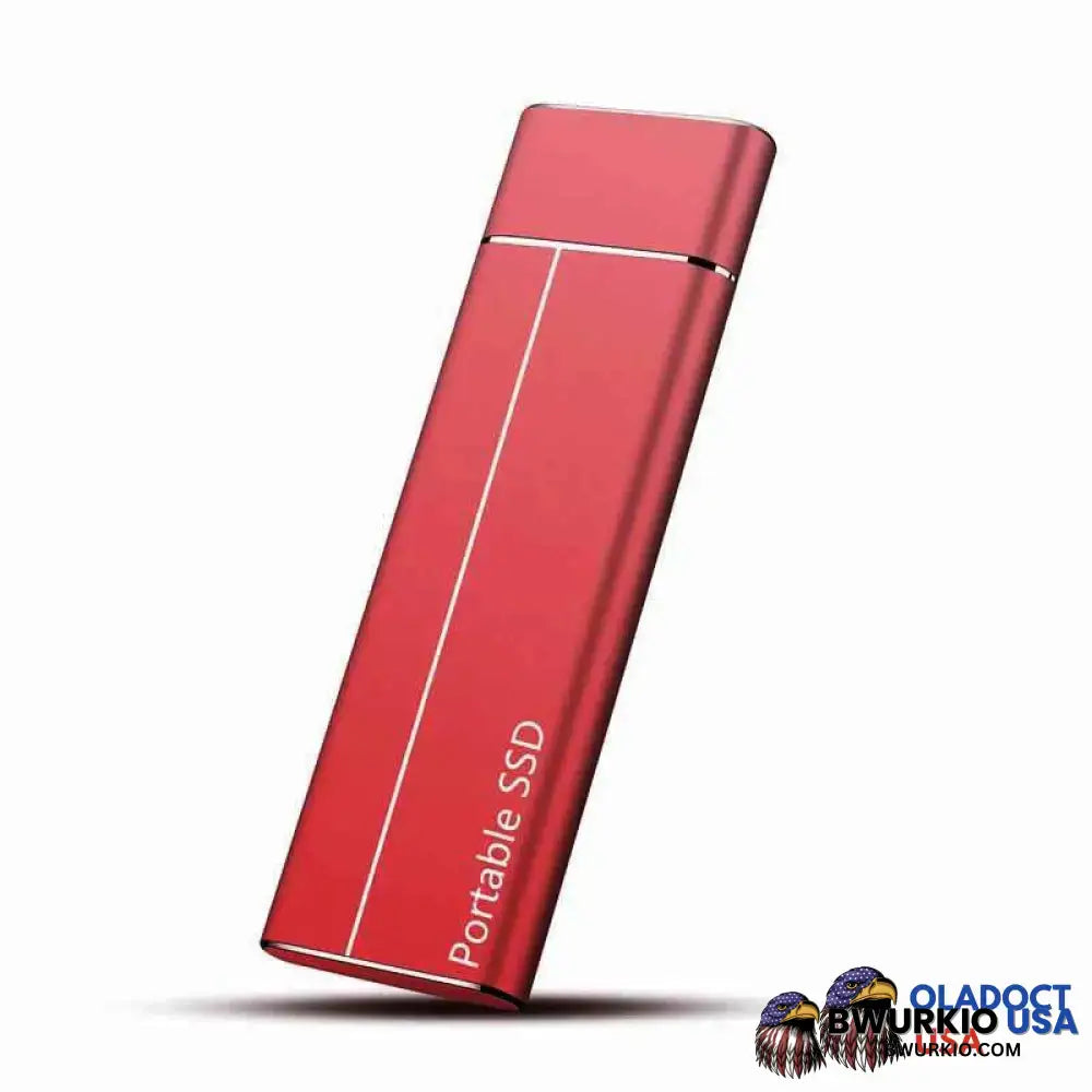 30Tb/16Tb/8Tb/4Tb/2Tb/1Tb High Speed External Ssd Red / 500Gb