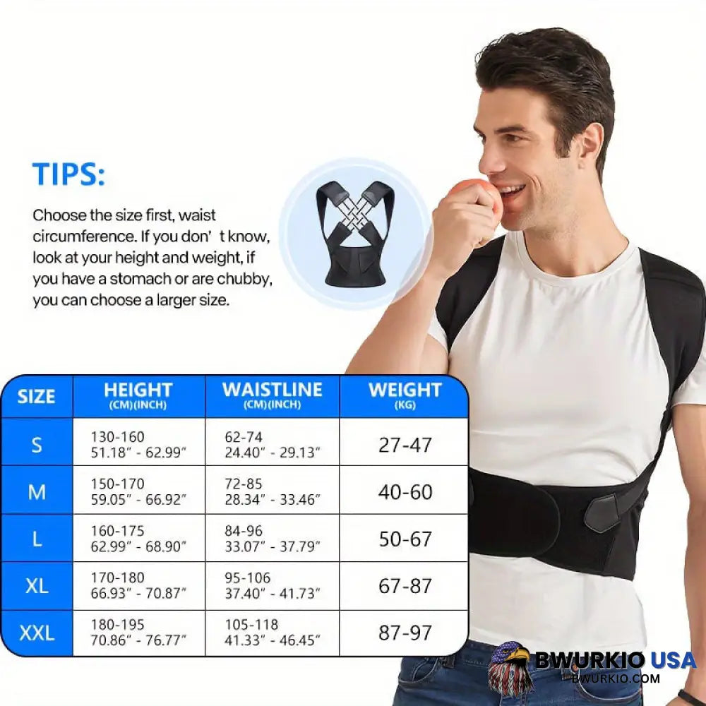 Adjustable Back Posture Corrector - Sale