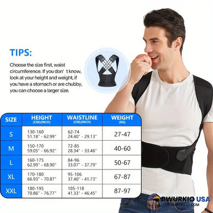 Adjustable Back Posture Corrector - Sale