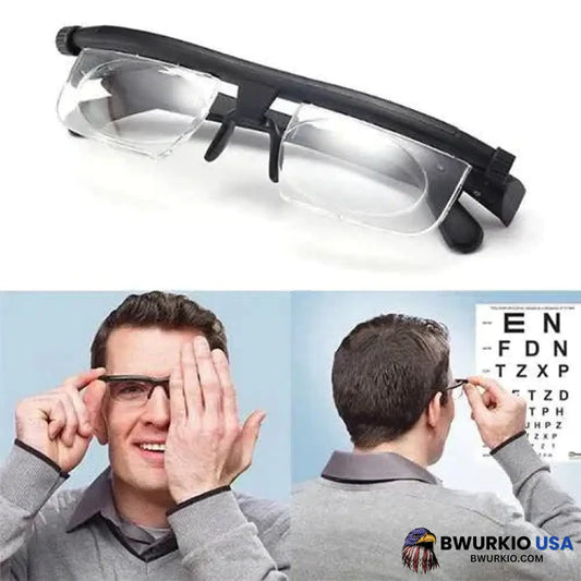 Adjustable Glasses Unisex Dial Vision Lens