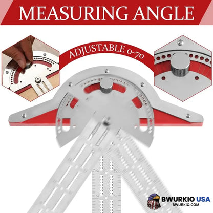 Adjustable Woodworkers Edge Rule