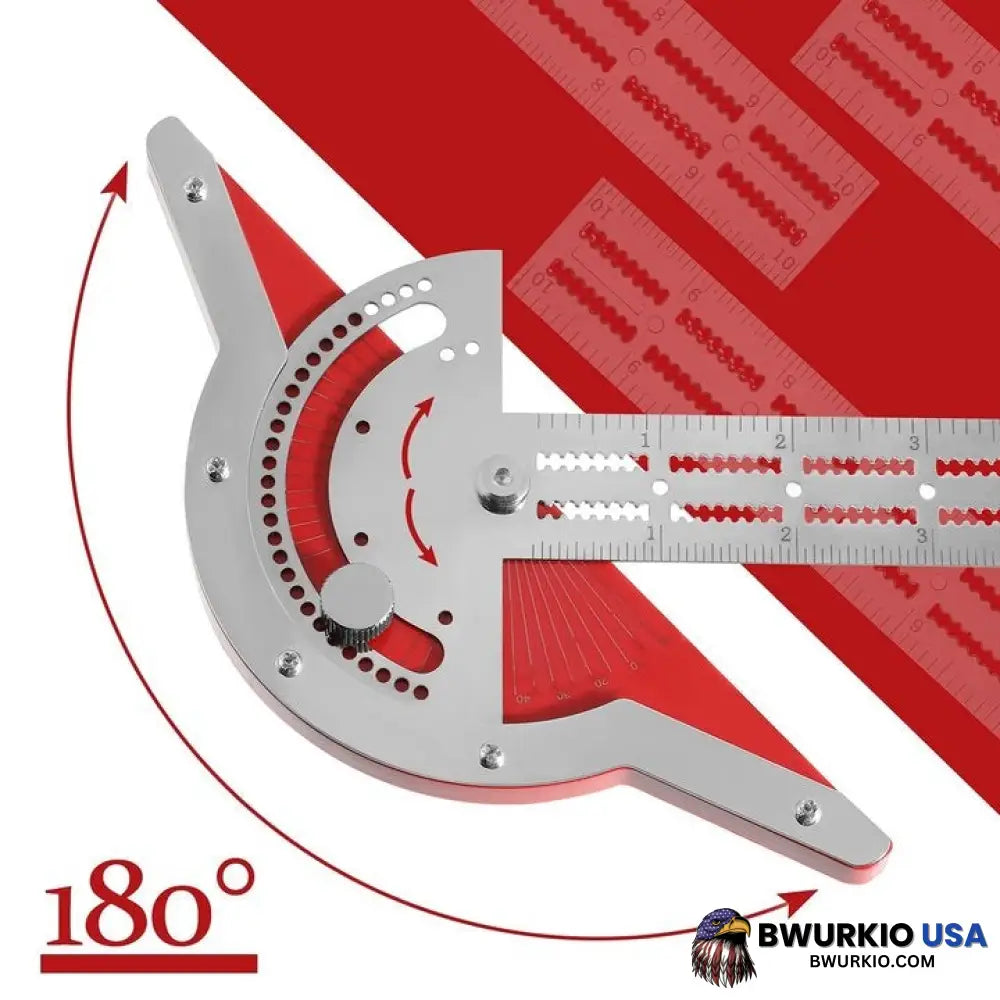 Adjustable Woodworkers Edge Rule