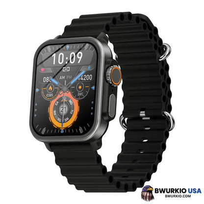 Bearscome Vee Pro Rugged Sports Smartwatch For Body Composition /Ecg/ Blood Sugar/Blood