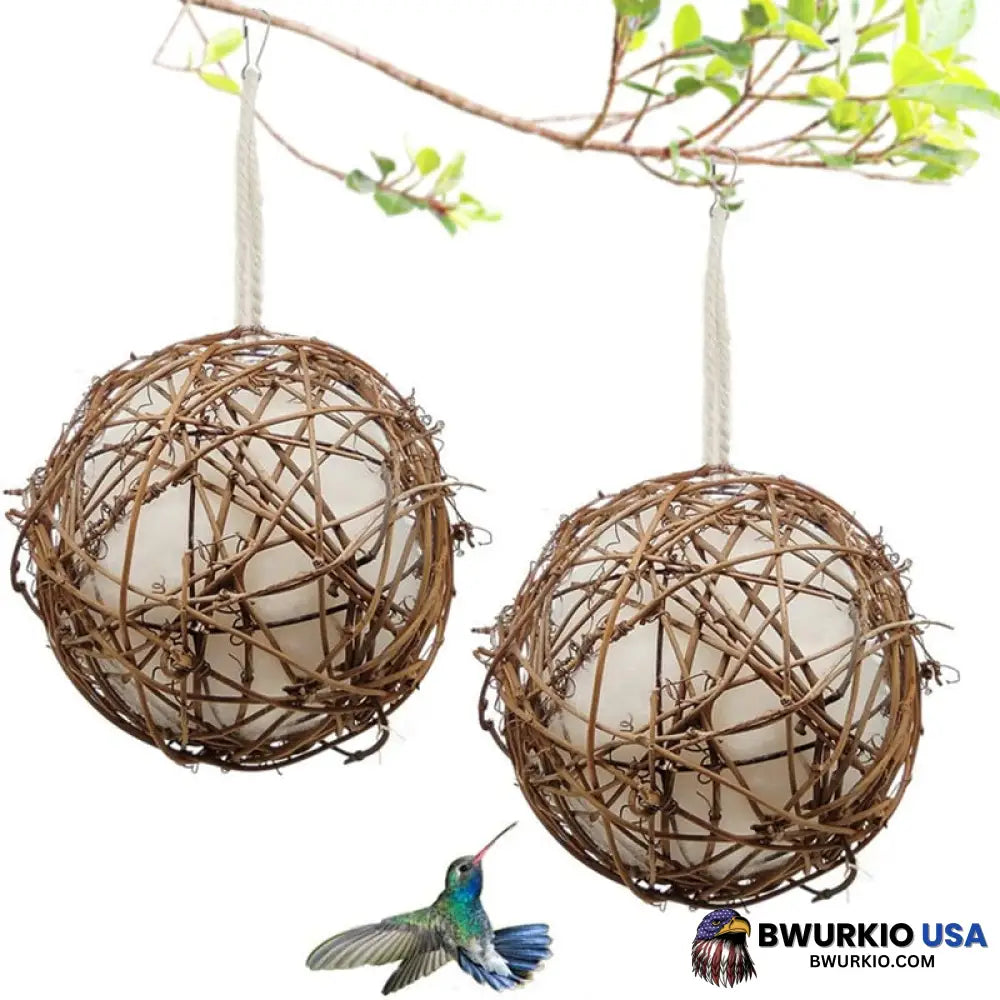 Bird Nesting Houses & Materials - Hand Made