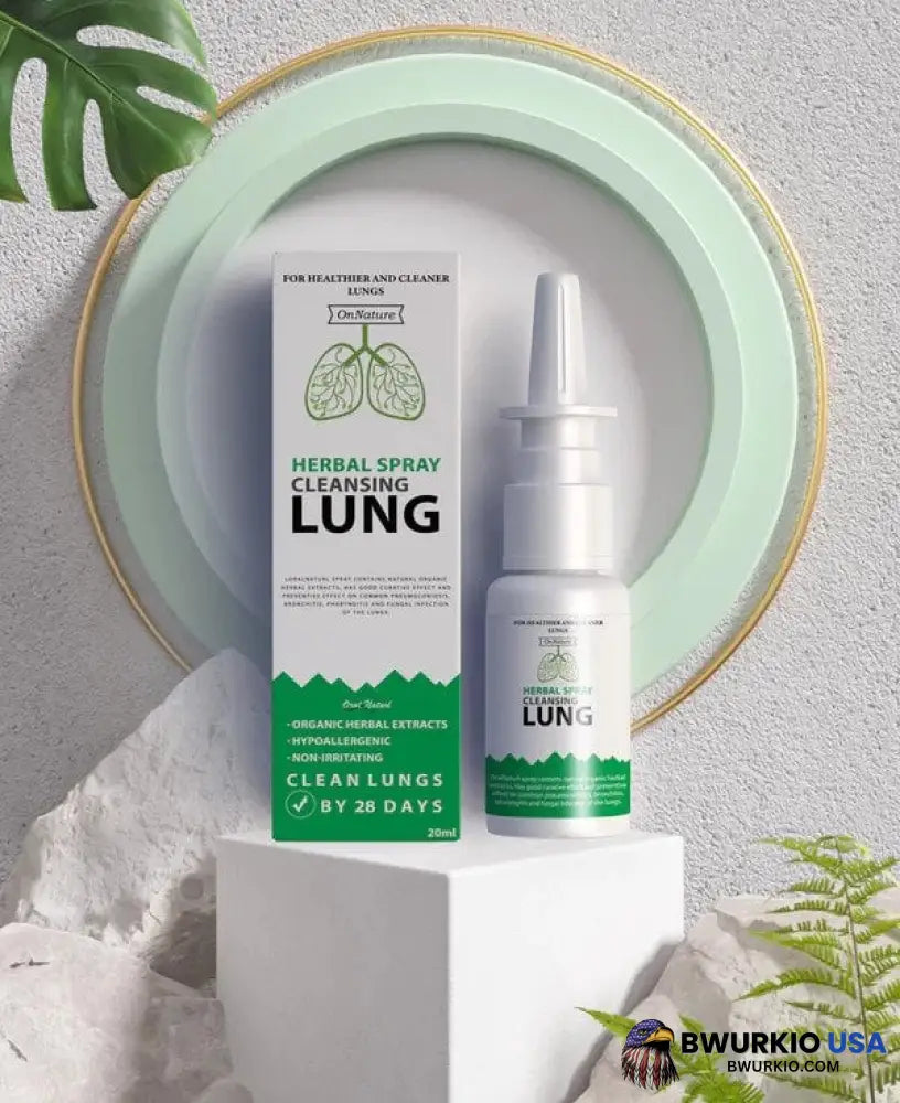 BREATHE-RIGHT: ORGANIC HERBAL LUNG CLEANSE & REPAIR RESPIRATORY NASAL SPRAY PRO