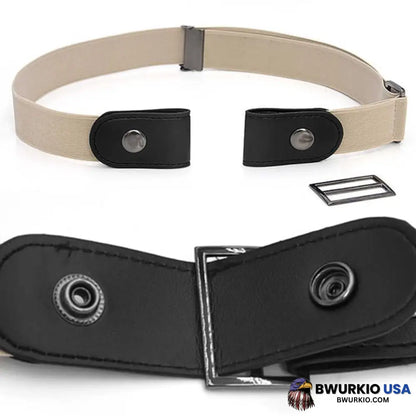 Buckle-Free Invisible Elastic Waist Belts Belt