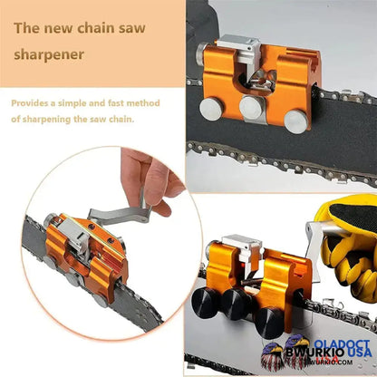 Chainsaw Chain Sharpening Jig