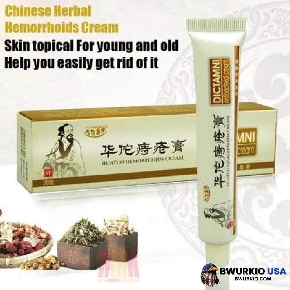 Chinese Herbal Hemorrhoids Cream Business & Industrial