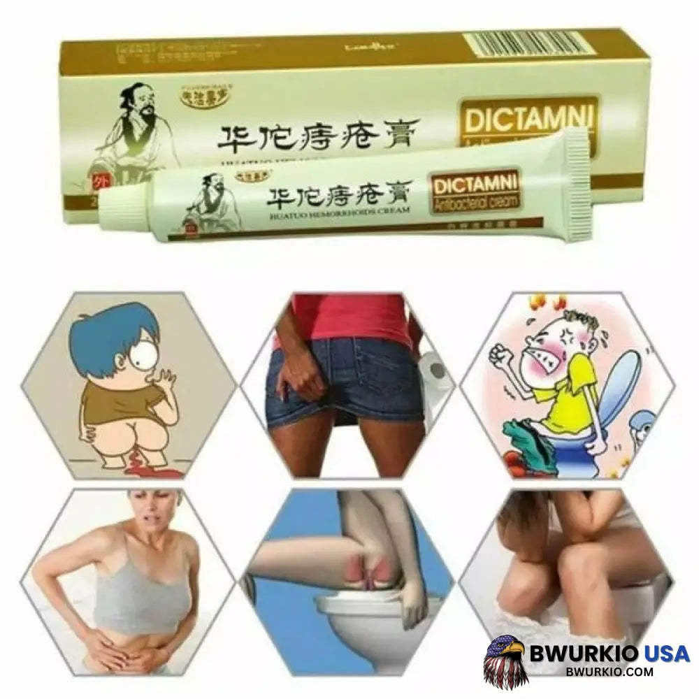 Chinese Herbal Hemorrhoids Cream Business & Industrial