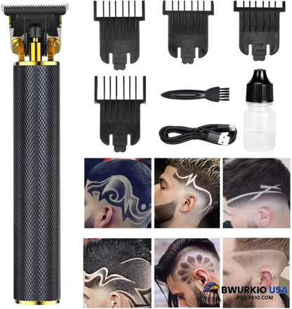 Cordless Mens Professional Trimmer Hair Clipper Black Home & Kitchen