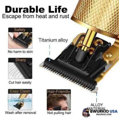 Cordless Zero Gapped Trimmer Hair Clipper