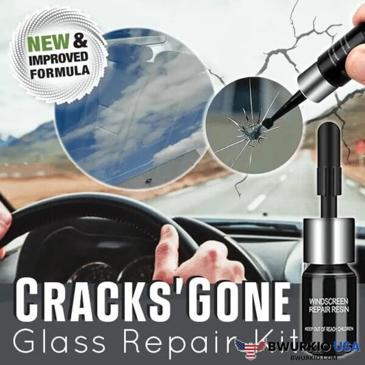 Cracks Gone Glass Repair Kit (New Formula) 1 Pc