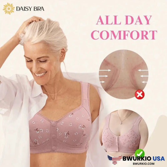 Daisy Bra – Comfortable & Convenient Front Button