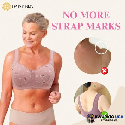 Daisy Bra Comfortable & Convenient Front Button