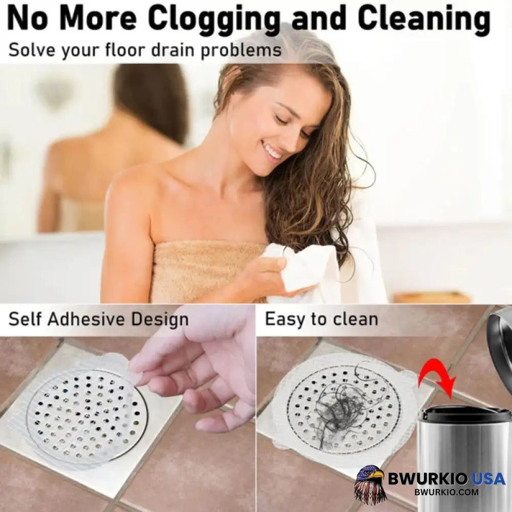 Disposable Shower Drain Hair Catcher