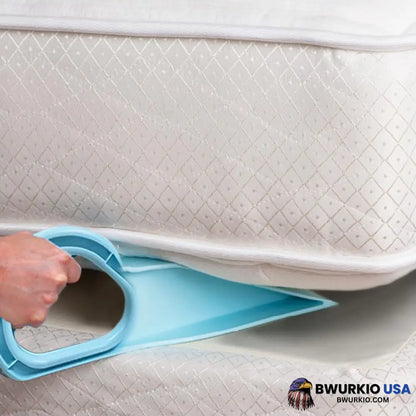 Ergonomic Mattress Wedge Elevator - Bed Making & Lifting Handy Tool Alleviate Back Pain