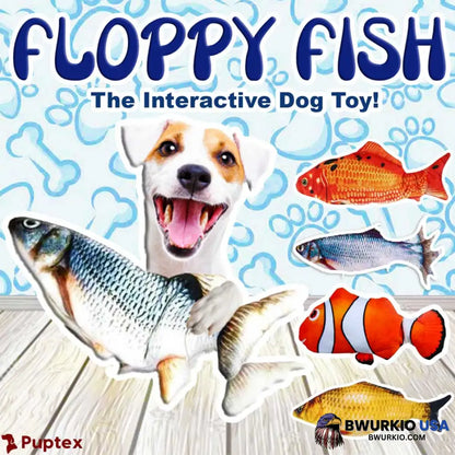 Floppy Fish | Interactive Dog Toy Tuna