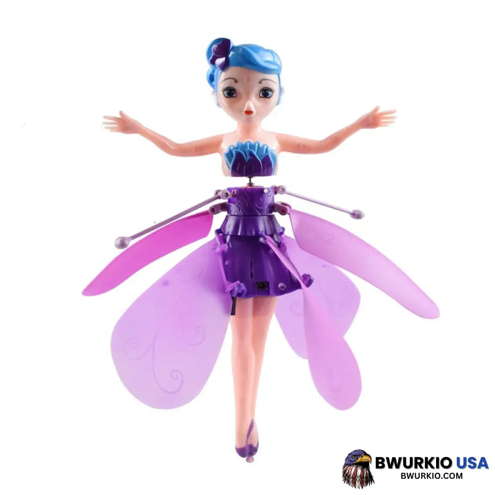 Flutterbye Fairy Toy Purple Business & Industrial