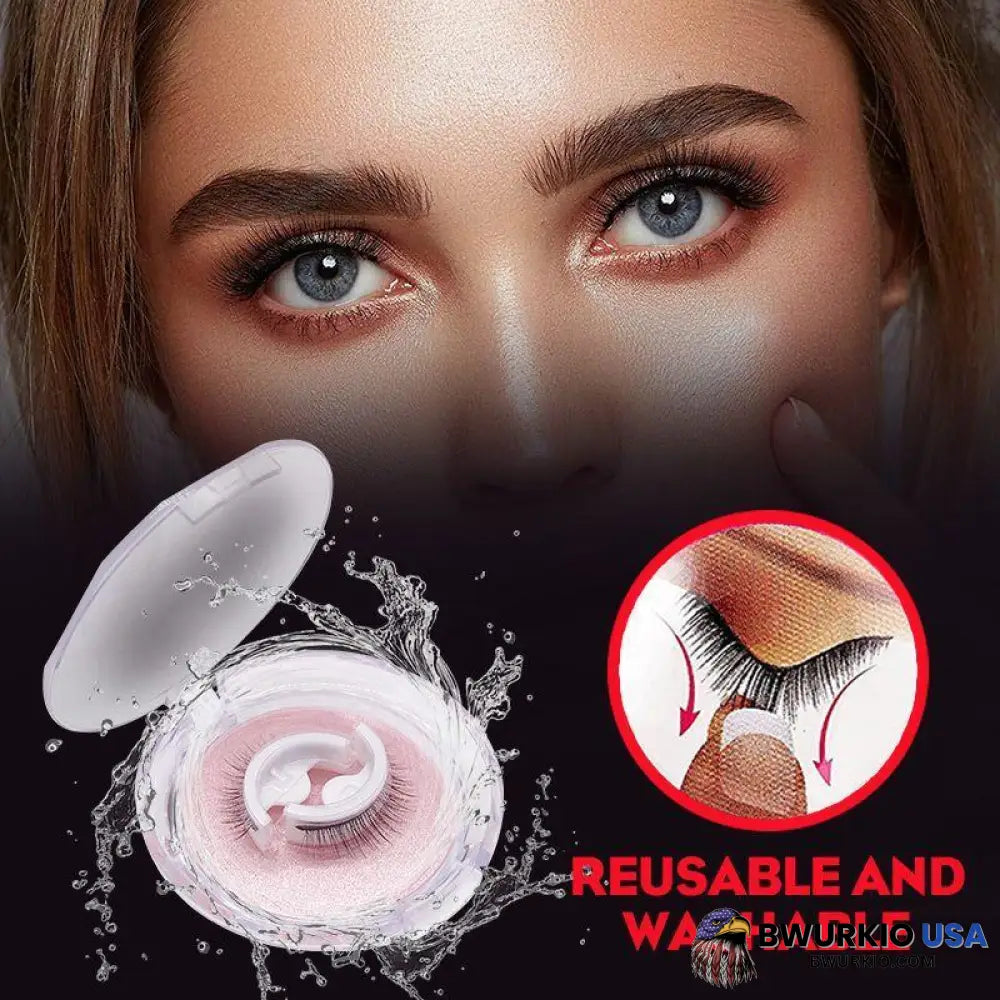 Glazylash Reusable Adhesive Eyelashes