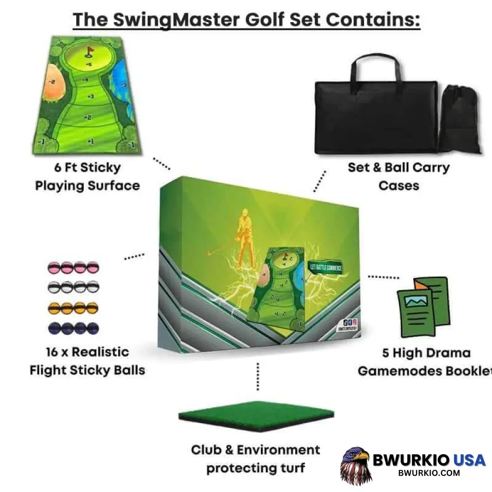 Golf Game Set - Swingmaster Small (24 X 40 / 60*100Cm)