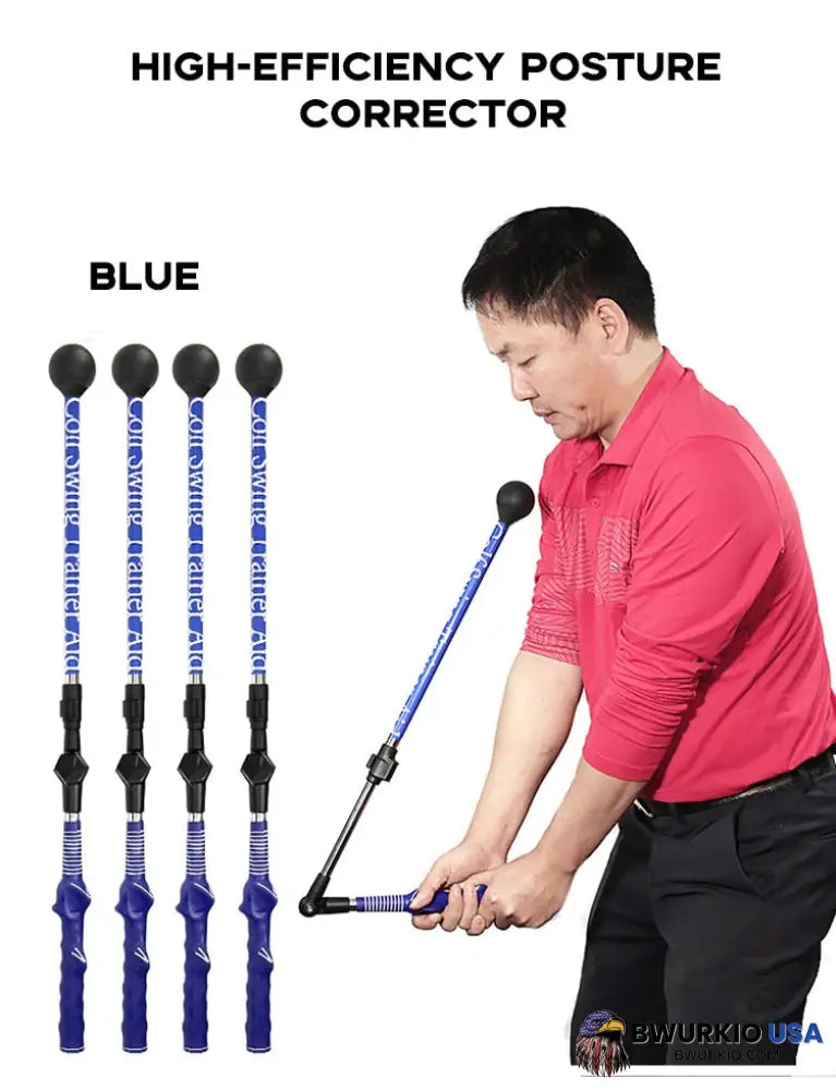 Golf Swing Trainer Blue / Left-Handed