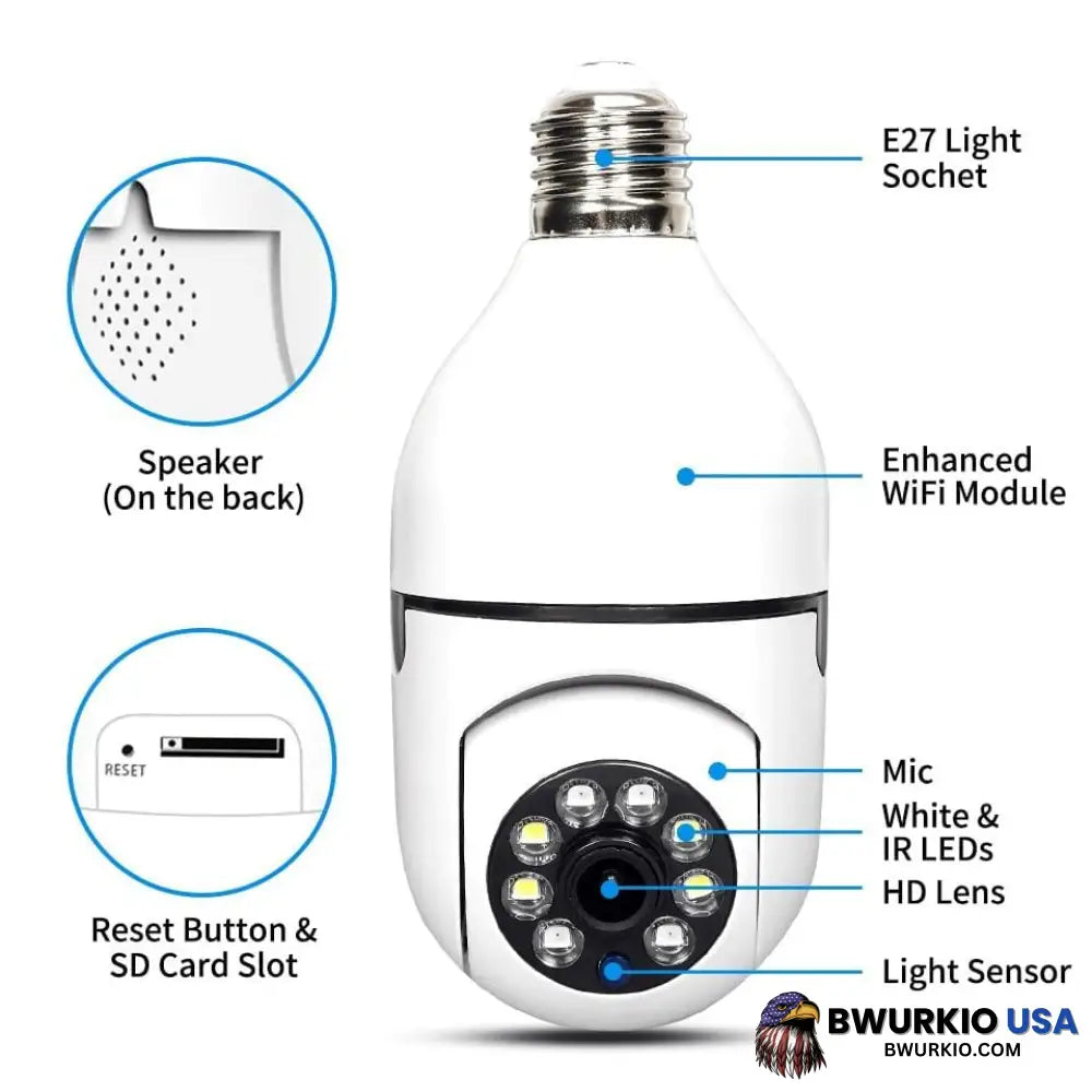 Guardcam Light Bulb Camera