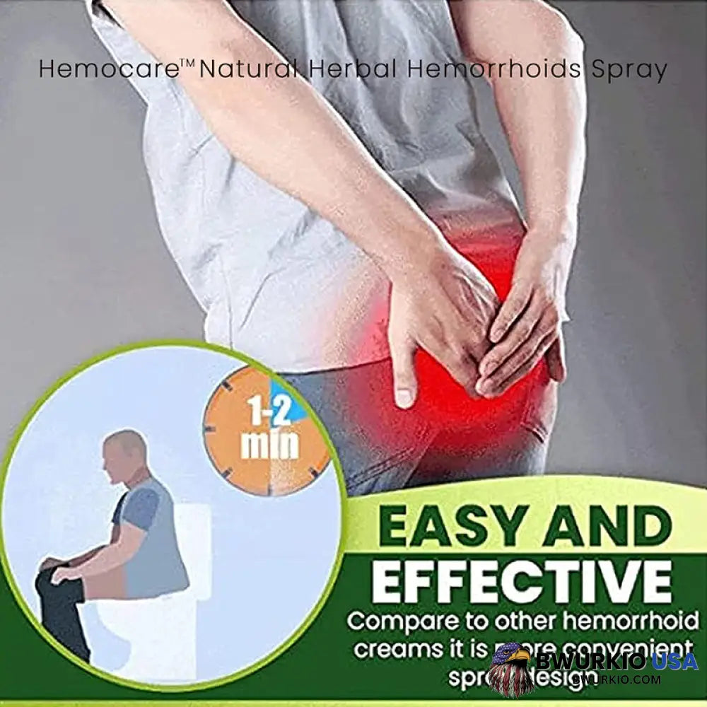 Hemocare Herbal Hemorrhoids Spray