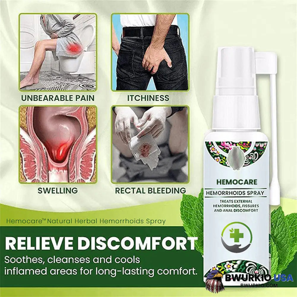 Hemocare Herbal Hemorrhoids Spray