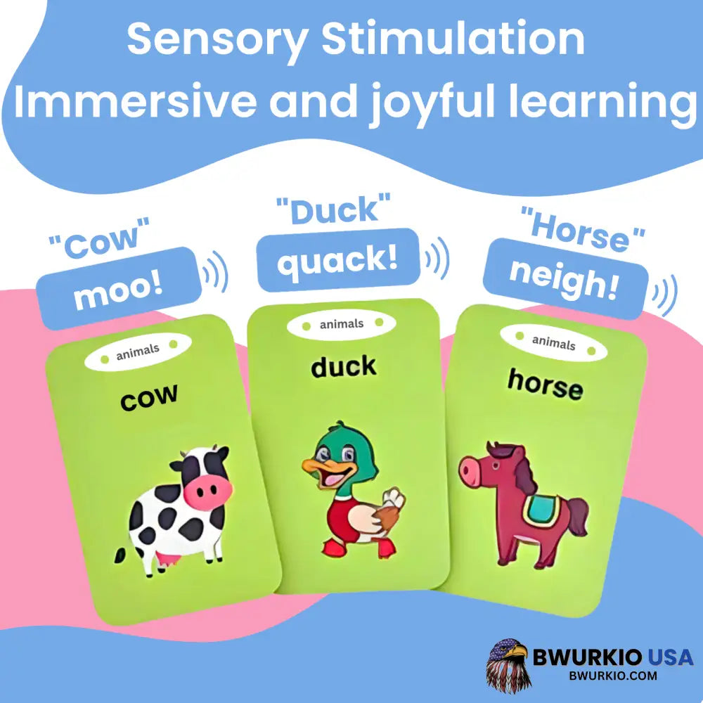 Kids Early Learning Flashcards – Audible Reading Device