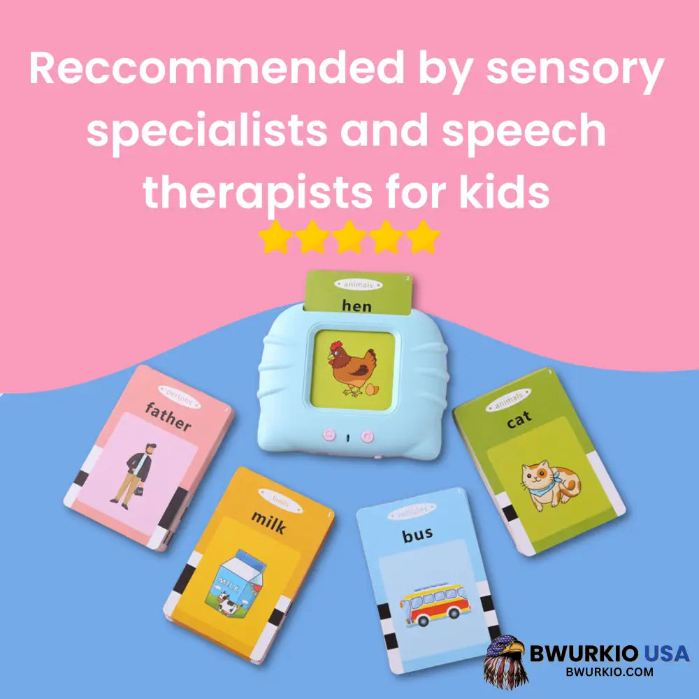 Kids Early Learning Flashcards – Audible Reading Device