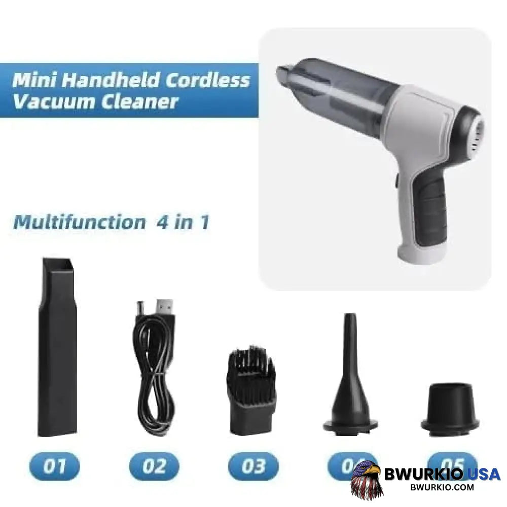 Last Day Promotion 75% Off - Wireless Handheld Car Vacuum Cleaner