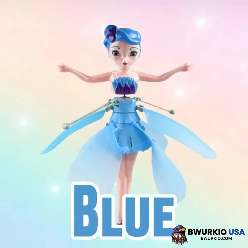 Magic Flying Fairy Princess Doll[Buy 3 Get 6 ] Blue