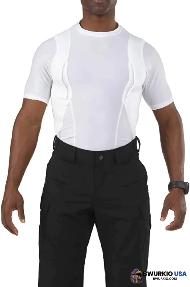 Men/Womens Concealed Leather Holster T-Shirt