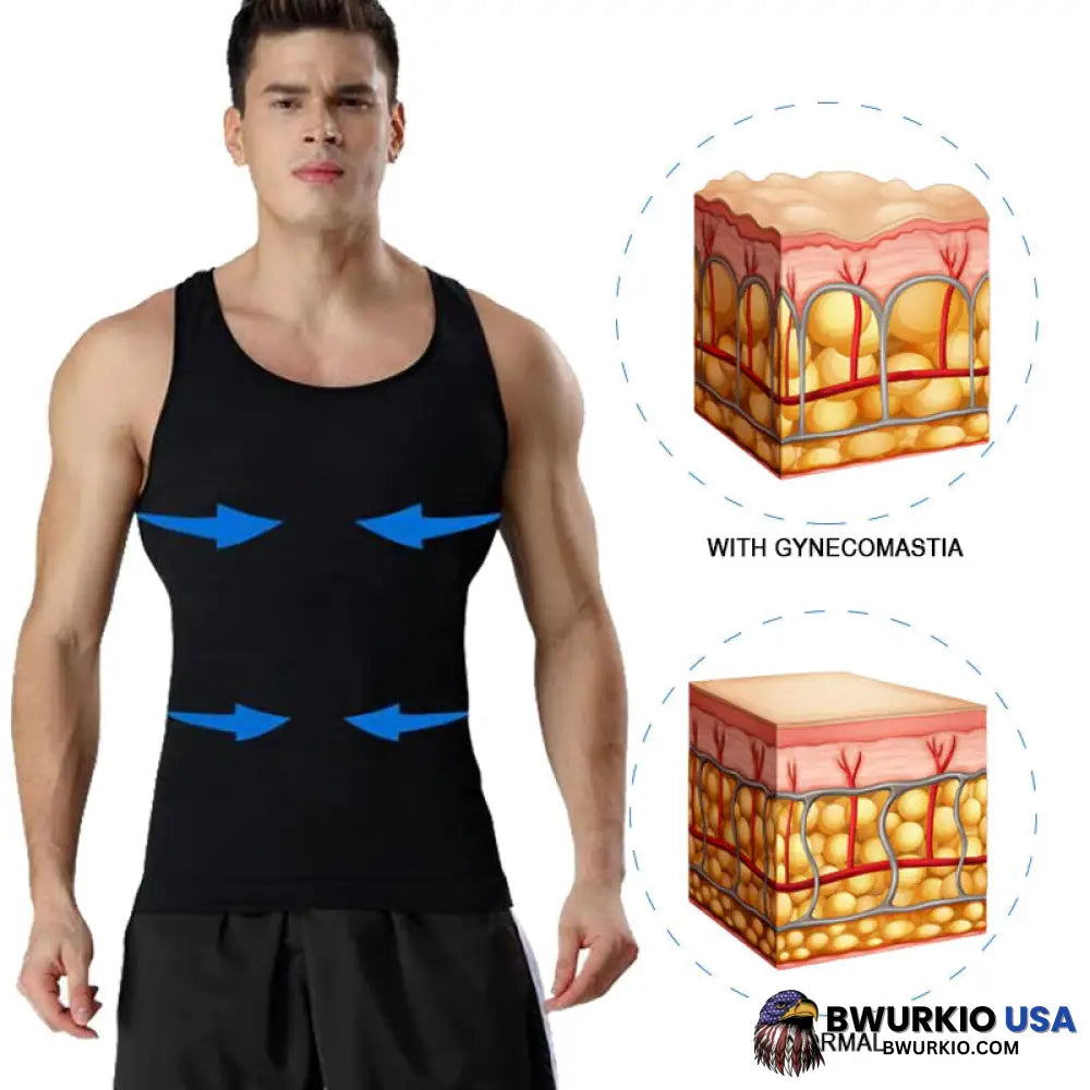 Menslim Gynecomastia Compression Tanktop