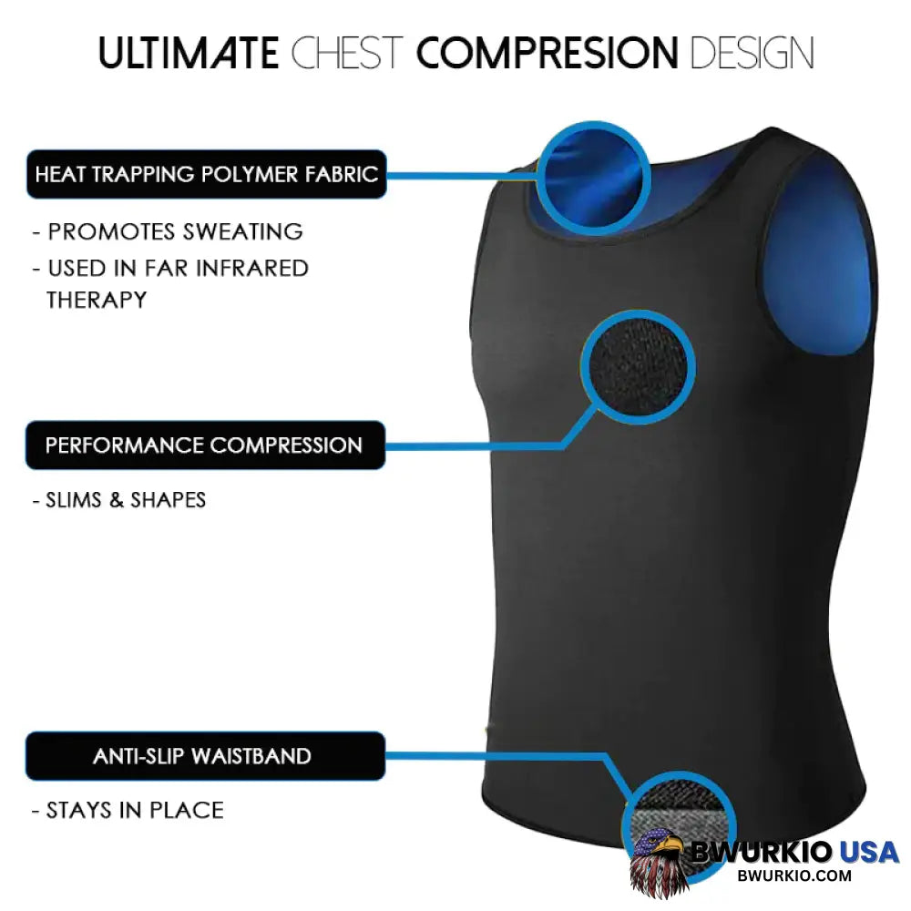 Menslim Gynecomastia Compression Tanktop