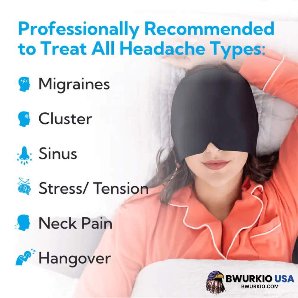 Migraine & Headache Relief Cap