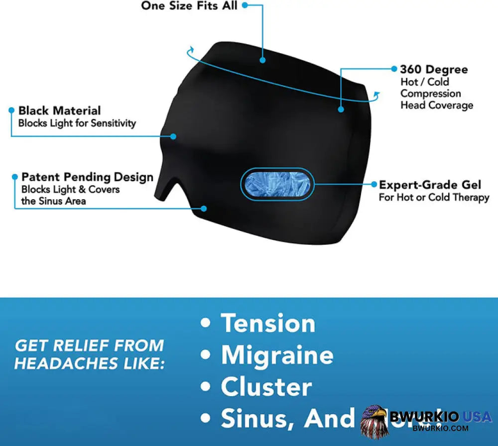 Migraine & Headache Relief Cap