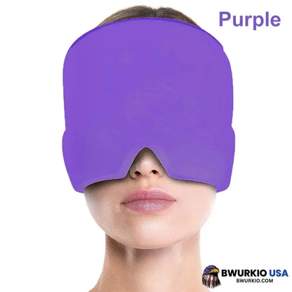 Migraine & Headache Relief Cap Purple