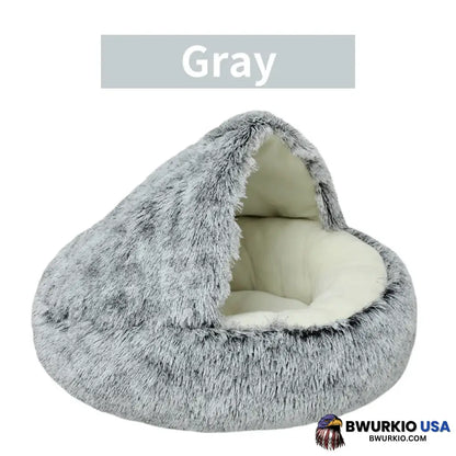 Olvys Cozy Cocoon – Pet Bed Gray / 16’ (40Cm)