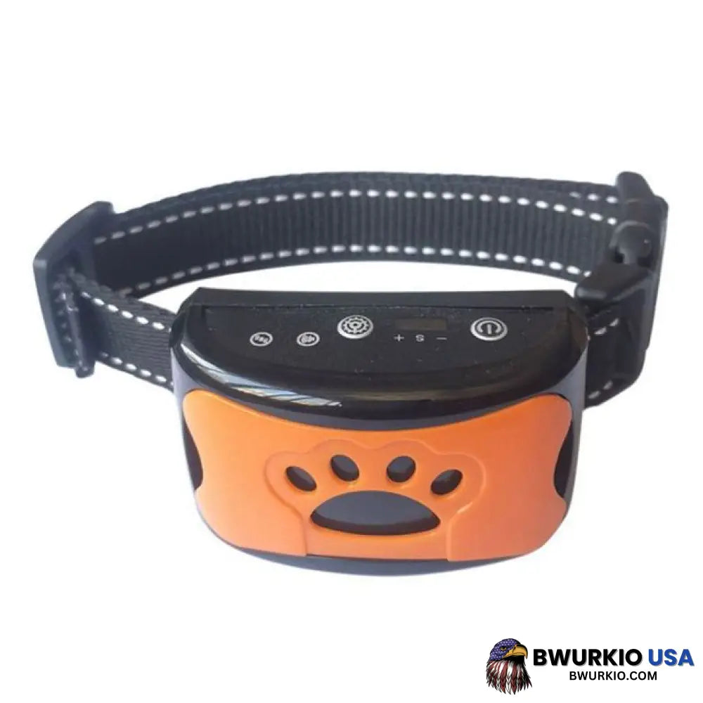 Omayli Puppylove Anti-Bark Collar Orange