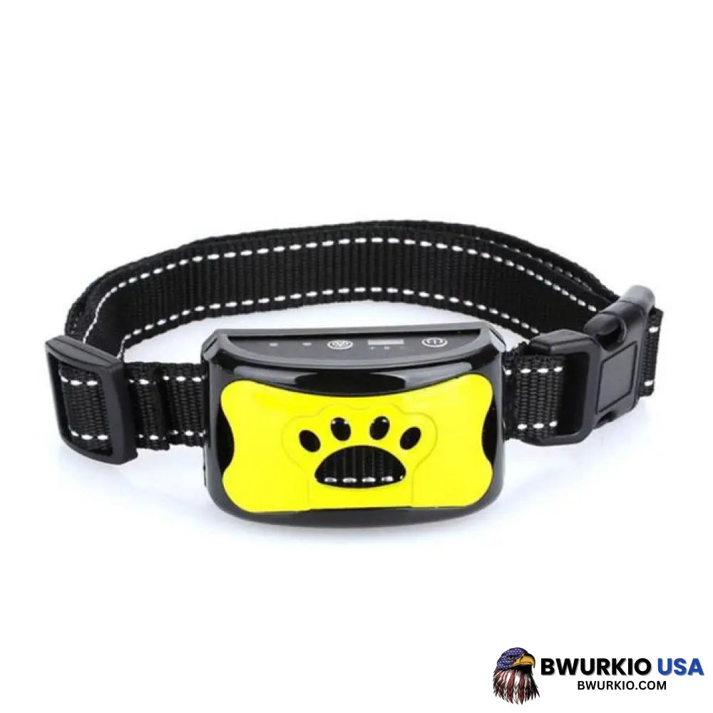 Omayli Puppylove Anti-Bark Collar Yellow