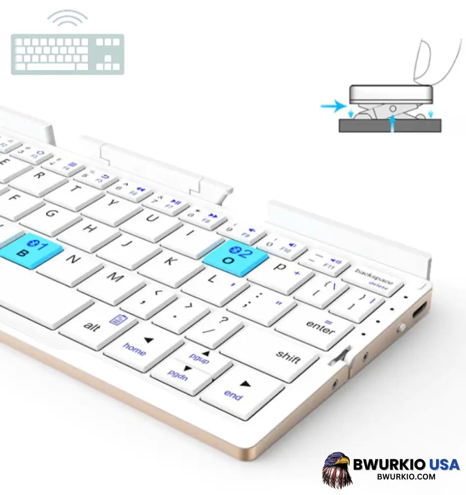 Portakeys Foldable Keyboard