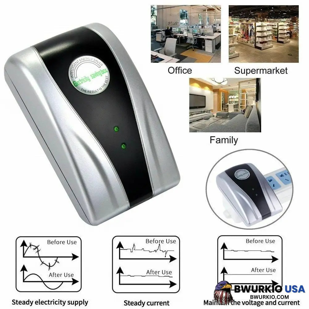 Powersave Energy Saver Saving Device For Household Office Market Factory