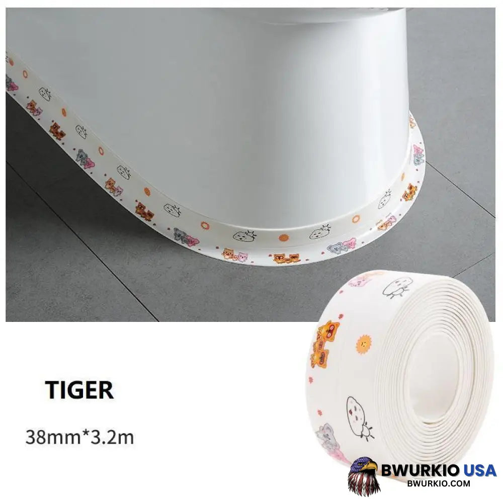 Professional Self-Adhesive Caulk Strip-(Anti-Mildew Tape)10.5Ft/126 Inches Tiger 48 In Stock / Width